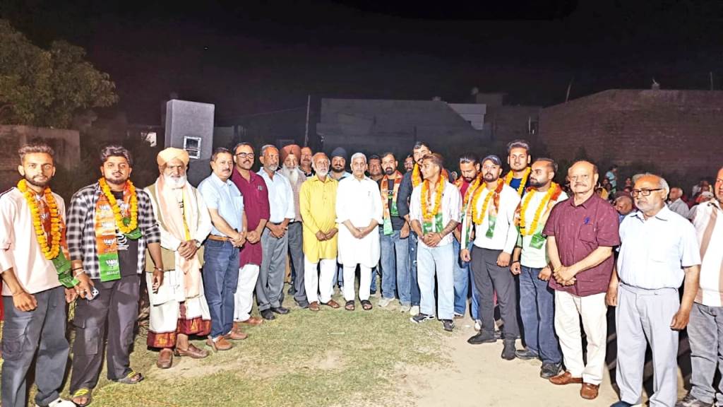 तीक्षण सूद वार्ड न 28 की जन सभा में ने कहा भगवंत मान सरकार ने पंजाब को काले दौर में धकेला